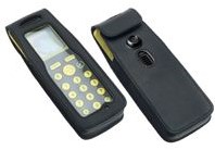 Lederen tas met riemclip