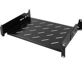 Adjustable shelf for 550mm to 790mm deep server racks - 1U