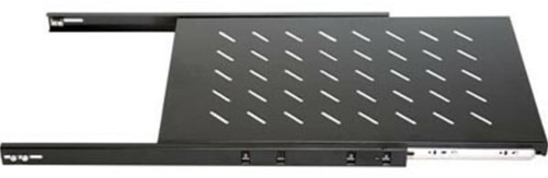 Extendible shelf for 600mm deep server racks - 1U