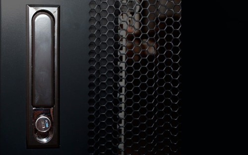 22U server rack with perforated door 600x1000x1200mm (WxDxH)-2
