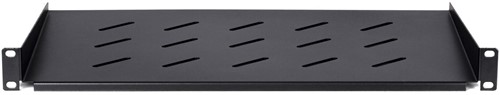 1U shelf for 450mm deep wall-mount rack - 300mm deep (max. 8 kg)-3