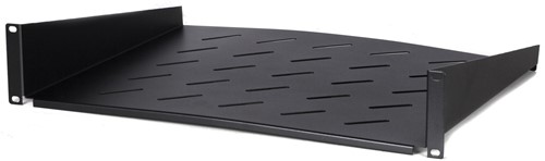 2U shelf for 600mm deep wall mount racks - 400mm deep (max. 12 kg)
