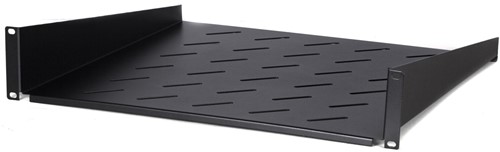 2U shelf for 600mm deep wall mount racks - 450mm deep (max. 12 kg)