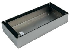 RVS Opbouwrand wd gestraald