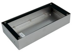 RVS Opbouwrand wd geborsteld