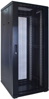 27U server rack with perforated door 600x600x1400mm (WxDxH)