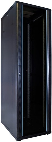 42U server rack with glass door 600x800x2000mm (WxDxH)