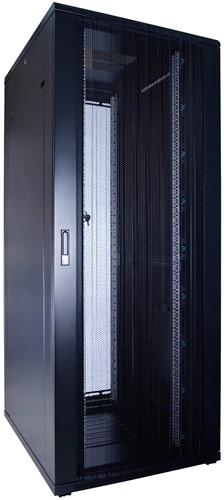 47U server rack with perforated door 600x1000x2200mm (WxDxH)