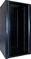 32U server rack with glass door 800x800x1600mm (WxDxH)