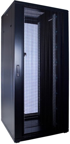 37U server rack with perforated door 800x800x1800mm (WxDxH)