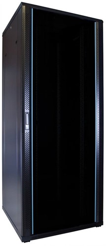 42U server rack with glass door 800x800x2000mm (WxDxH)