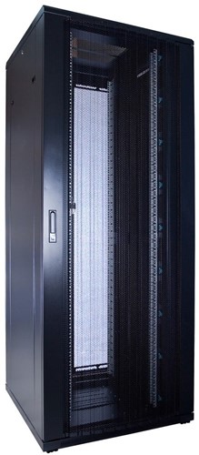 42U server rack with perforated door 800x800x2000mm (WxDxH)
