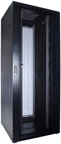 47U server rack with perforated door 800x800x2200mm (WxDxH)