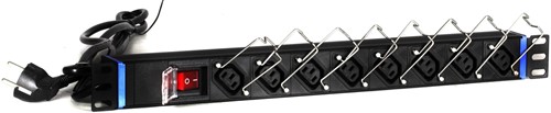 19 inch 8 way C13 power strip