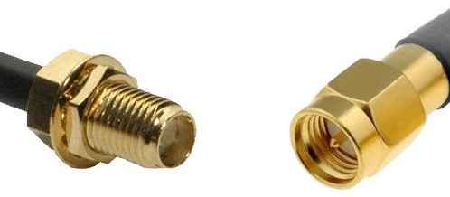 SMA-kabel, 2x 5 meter