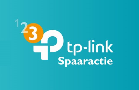 Spaar voor gratis actieproducten met de TP-Link spaaractie