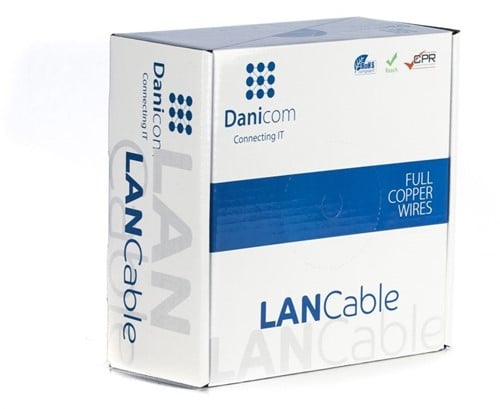 CAT6 UTP 100m kabel op rol