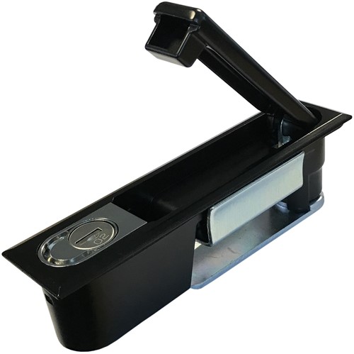 Extra lock for server racks - type 01