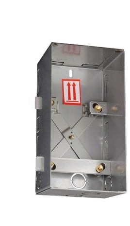Brick flush mounting box