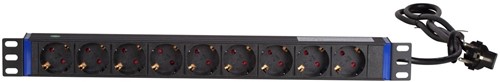 19 inch 9-way power strip-3