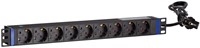 19 inch 9-way power strip