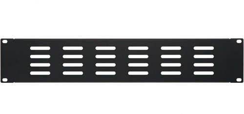 19 inch perforated cover panel - 2U
