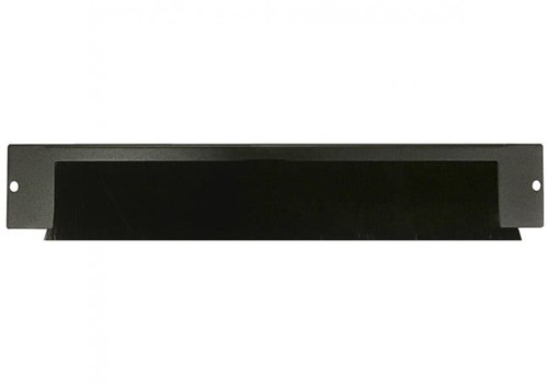 Cable entry with brush attachment - for standing server racks