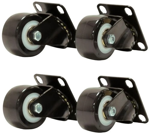 Set castors for all server racks without brakes