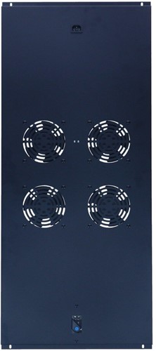 Fan-set with 4 fans and thermostat suitable for 1200mm deep server racks
