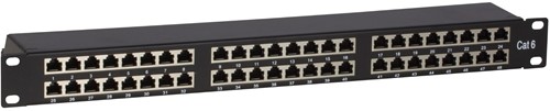 CAT6 FTP patch panel - 48 ports