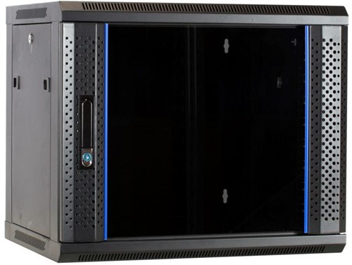 9U wandkast met glazen deur