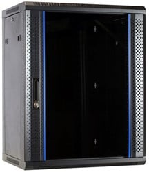 15U wandkast met glazen deur