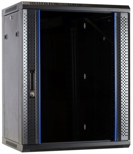 15U wandkast met glazen deur