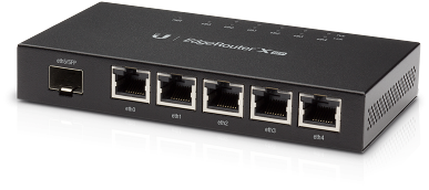 EdgeRouter X, 6-Port, PoE, SFP