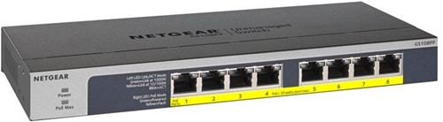 Netgear GS108PP 8PT POE/POE+