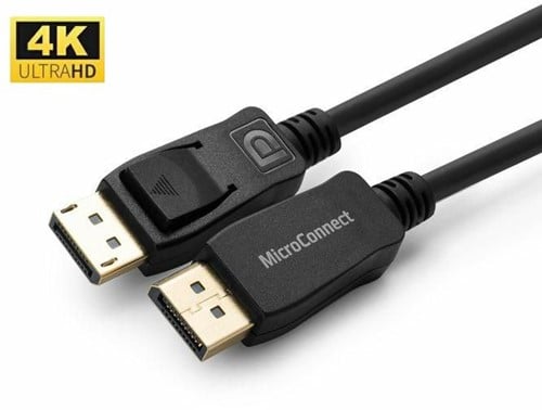 MicroConnect 4K DisplayPort 1.2 Cable, 5m