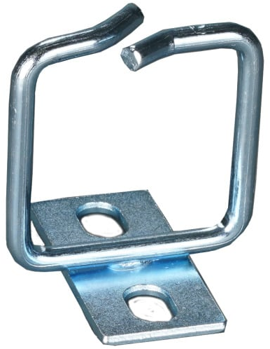 Metal cable holder, screw mounting 40 x 40 mm