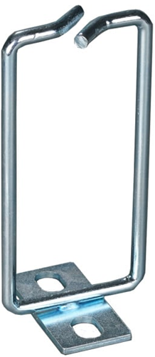Metal cable holder, screw mounting 40 x 80 mm