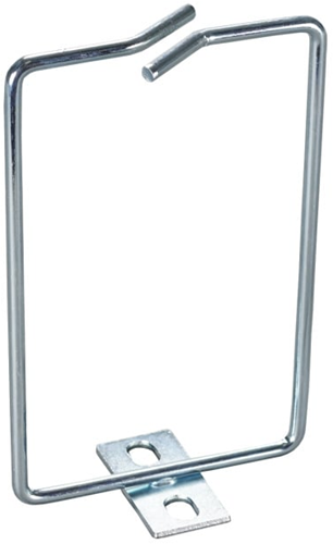 Metal cable holder, screw mounting 80 x 120 mm