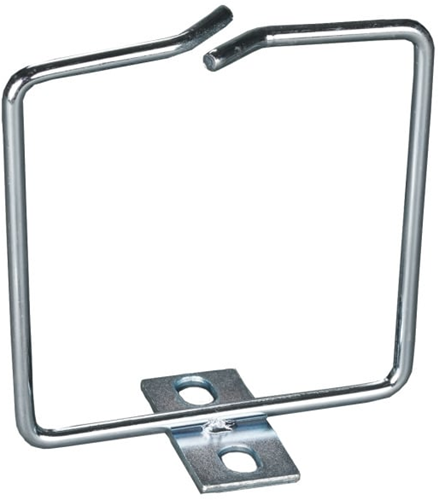 Metal cable holder, screw mounting 80 x 80 mm