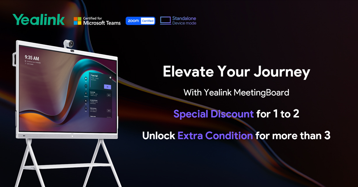 Yealink promo&apos;s