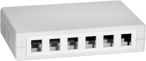 Keystone media box 12 ports
