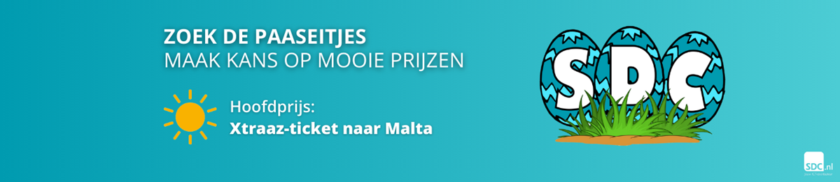 De paashaas heeft onze website bezocht!