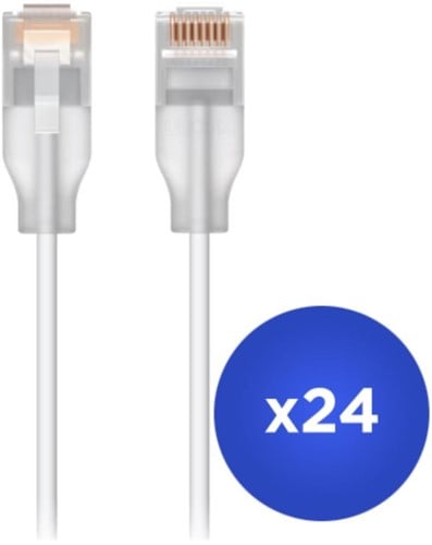 Ubiquiti UniFi Etherlighting Patch Cable, 15cm, 24-pack
