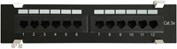 CAT5e UTP wall mount patch panel - 12 ports-3