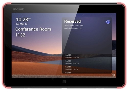 Yealink RoomPanel voor Microsoft Teams