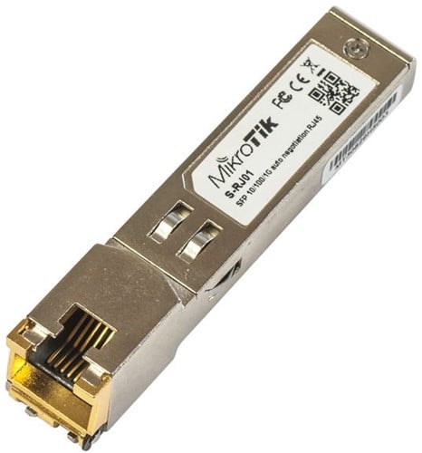 Mikrotik S-RJ01 SFP module