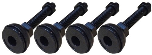 Set adjustable feet for all server racks