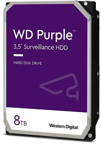 WD HDD Purple SATA3 8TB 3,5"
