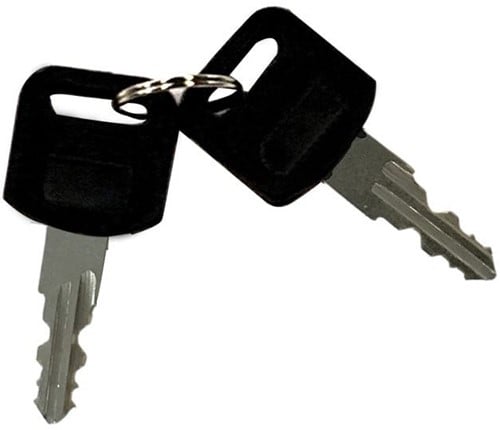 Addtional side lock key for server racks (incl. spare key)